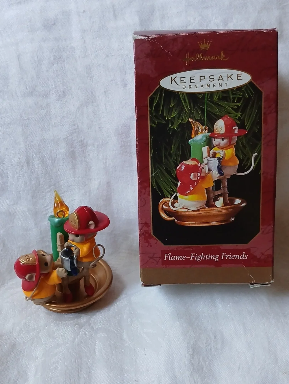 Hallmark Keepsake Ornament Flame-Fighting Friends 1999